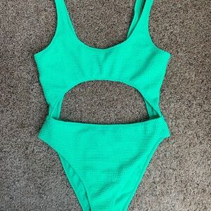 Women’s Green One Piece Swimsuit